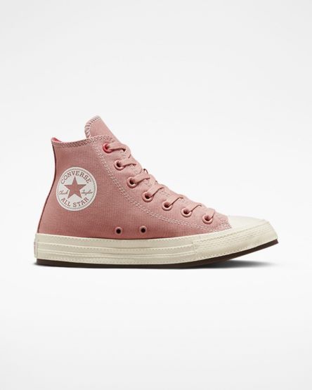 Tenisi Inalti Dama Converse Chuck Taylor All Star Tonal Panza Roz | RO ZTO0U390